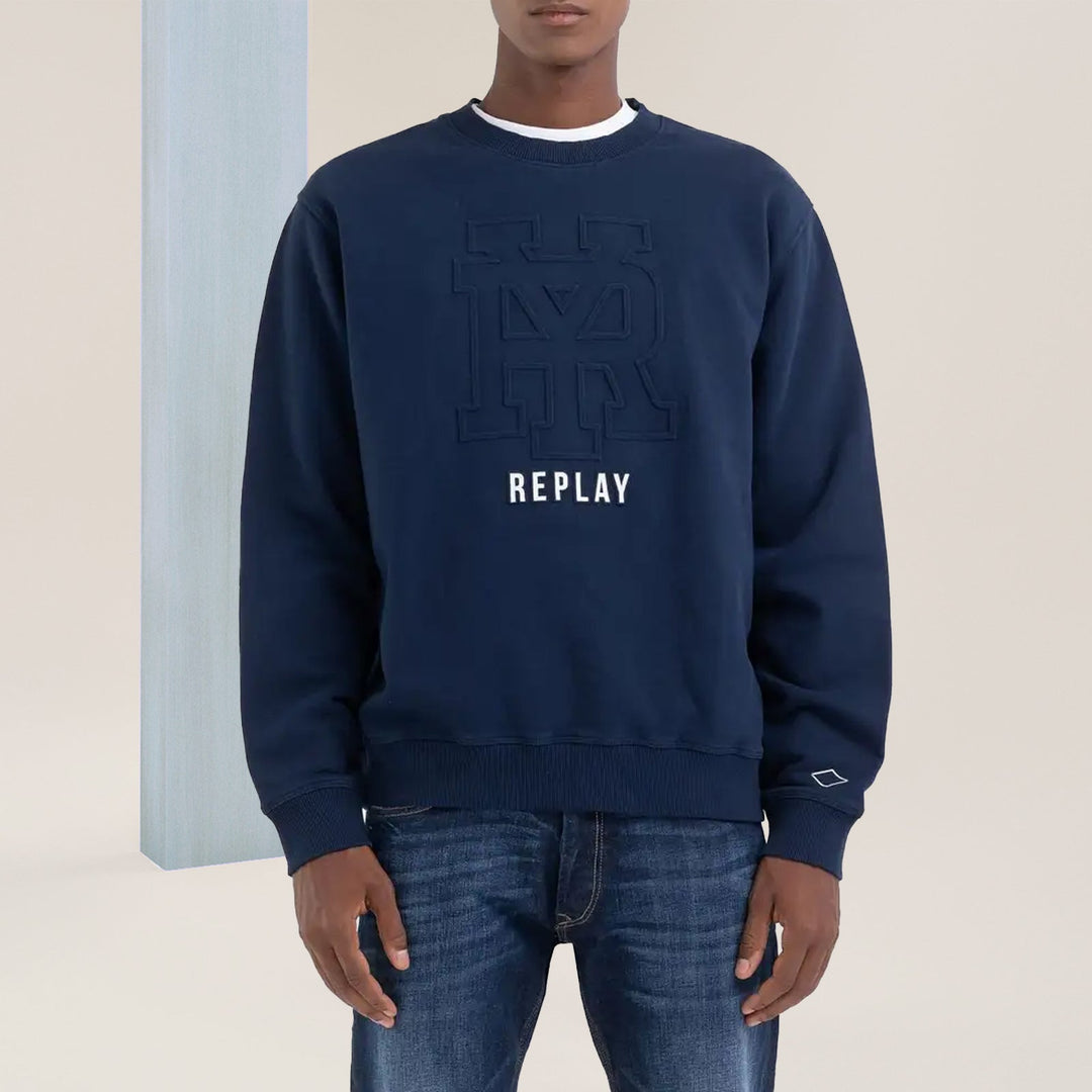 Crewneck sweatshirt with print