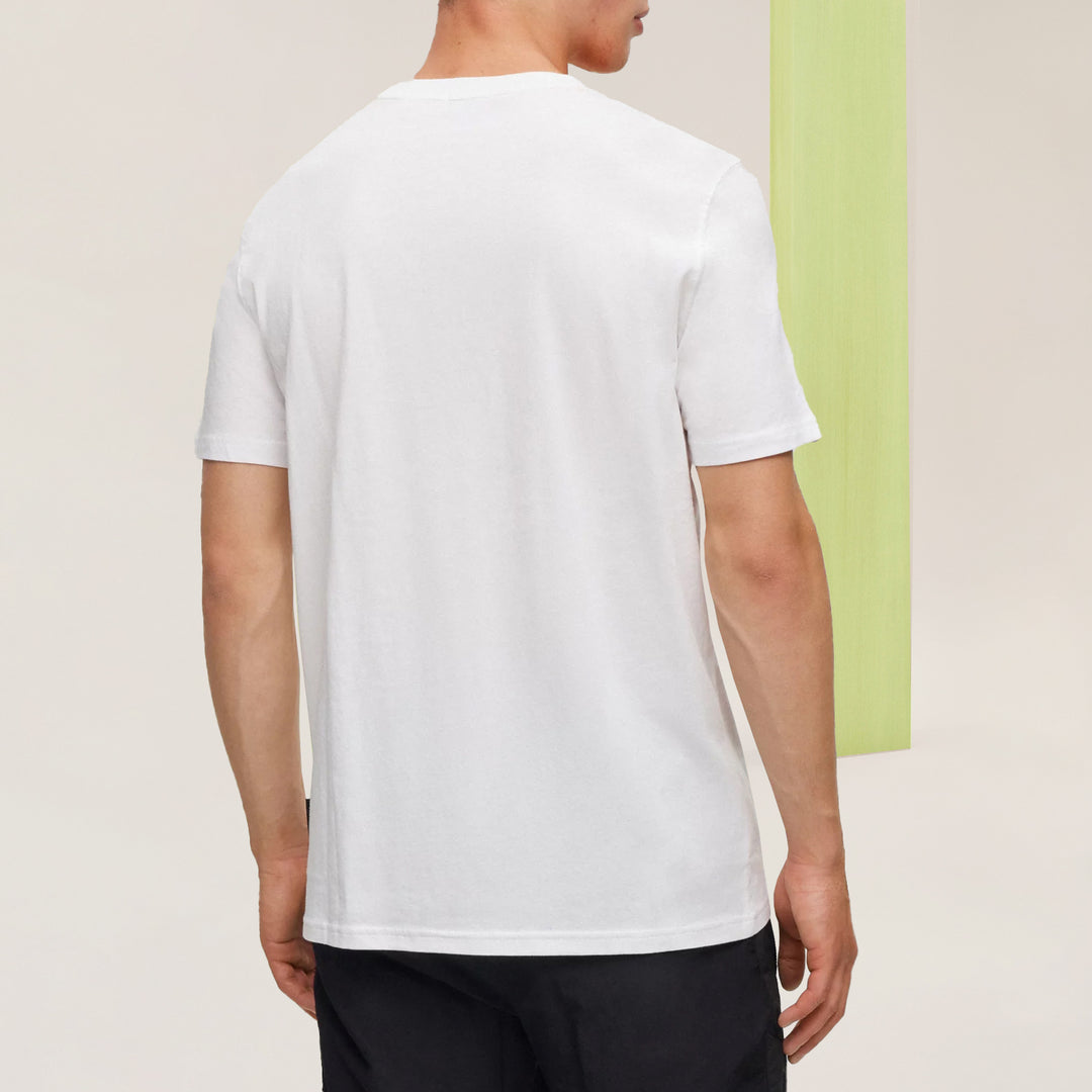 BOSS Cotton-jersey T-shirt with logo detail